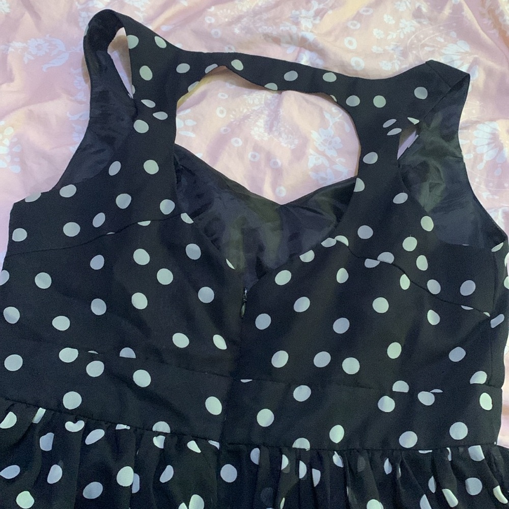 Polka dot rampage dress size L - Picture 5 of 5